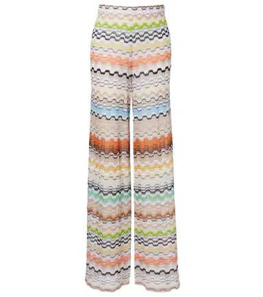 Missoni Zig Zag high-rise wide-leg pants | Thumbnail 1 Missoni Zig Zag high-rise wide-leg pants | Thumbnail 1