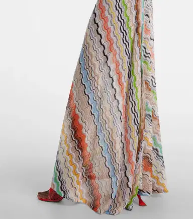 Missoni Zig Zag halterneck maxi dress | Thumbnail 4