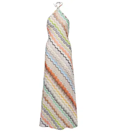 Missoni Zig Zag halterneck maxi dress | Thumbnail 1
