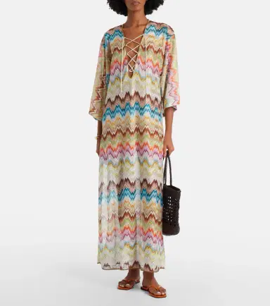 Missoni Zigzag beach cover-up | Thumbnail 3