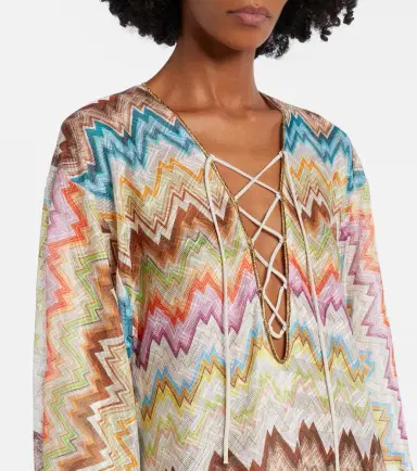 Missoni Zigzag beach cover-up | Thumbnail 5