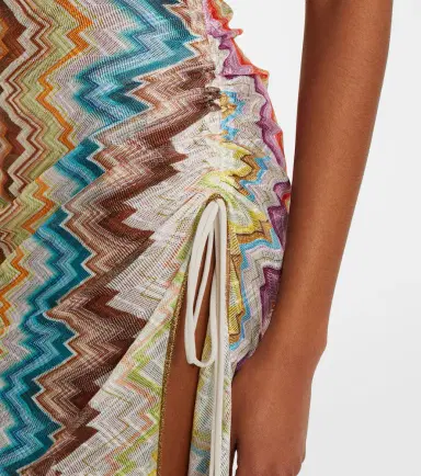 Missoni Zigzag gathered maxi dress | Thumbnail 2