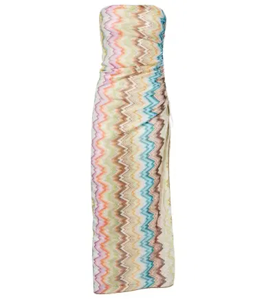 Missoni Zigzag gathered maxi dress | Thumbnail 1