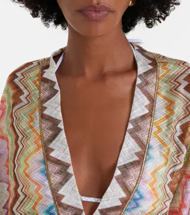 Missoni Zigzag beach cover-up | Thumbnail 2