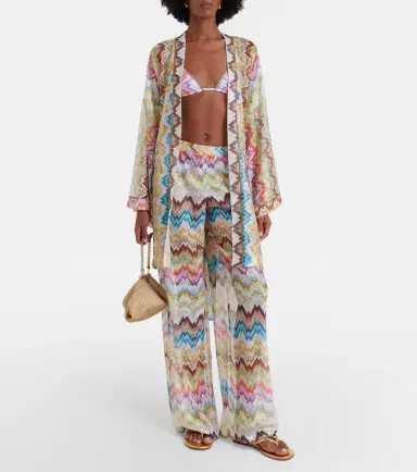 Missoni Zigzag beach cover-up | Thumbnail 3