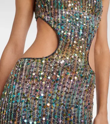 Missoni Open-back sequined lamé gown | Thumbnail 2