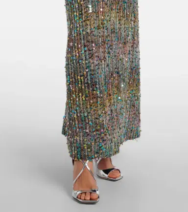 Missoni Open-back sequined lamé gown | Thumbnail 7