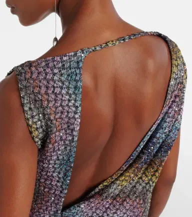 Missoni Sequined knitted lamé top | Thumbnail 5