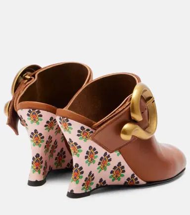 Etro Sabot leather wedges | Thumbnail 3