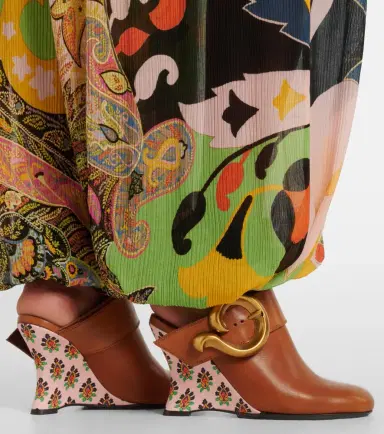 Etro Sabot leather wedges | Thumbnail 6