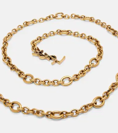 Saint Laurent Cassandre chain belt | Thumbnail 2