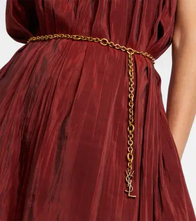 Saint Laurent Cassandre chain belt | Thumbnail 3