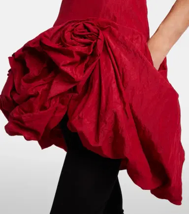 Magda Butrym Off-shoulder cotton-blend taffeta minidress | Thumbnail 4