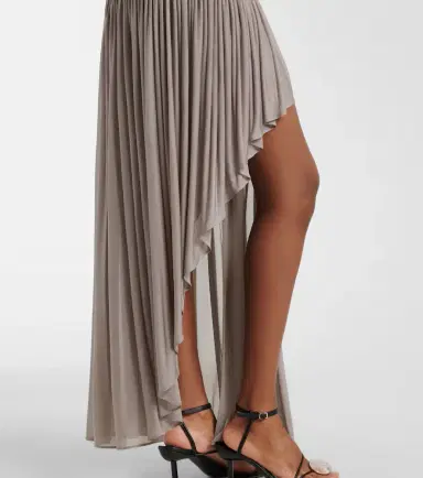 Christopher Esber Ruched asymmetric maxi dress | Thumbnail 2