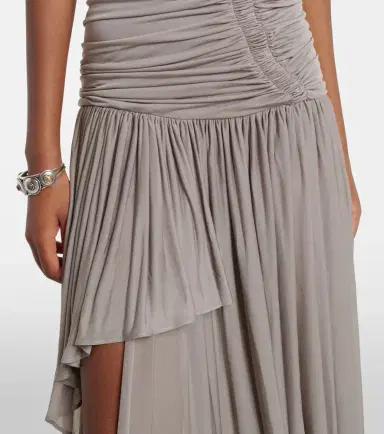 Christopher Esber Ruched asymmetric maxi dress | Thumbnail 3
