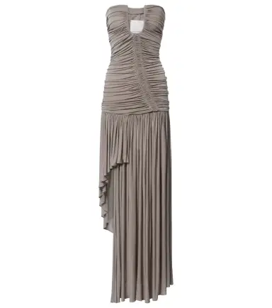 Christopher Esber Ruched asymmetric maxi dress | Thumbnail 1
