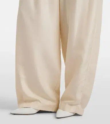 The Row Kolina silk wide-leg pants | Thumbnail 4