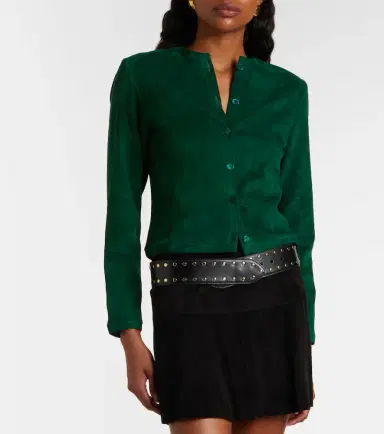 STOULS Astrid suede cardigan | Thumbnail 3 STOULS Astrid suede cardigan | Thumbnail 3