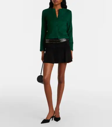 STOULS Astrid suede cardigan | Thumbnail 4 STOULS Astrid suede cardigan | Thumbnail 4