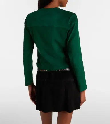 STOULS Astrid suede cardigan | Thumbnail 6 STOULS Astrid suede cardigan | Thumbnail 6