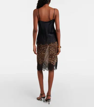 Nili Lotan Thea animal-print silk midi skirt | Thumbnail 6 Nili Lotan Thea animal-print silk midi skirt | Thumbnail 6