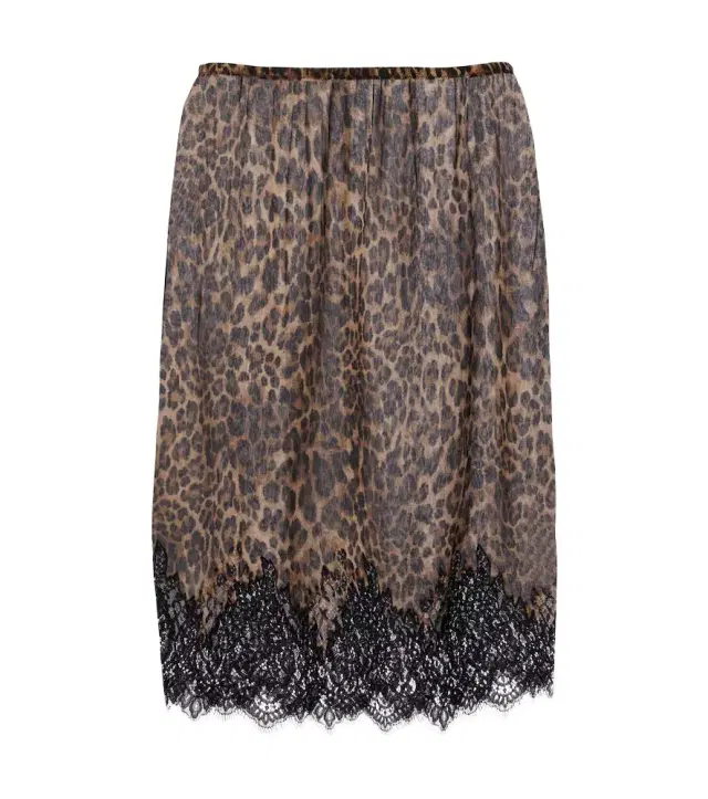 Nili Lotan Thea animal-print silk midi skirt