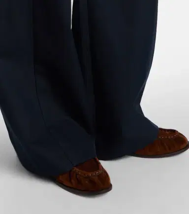Nili Lotan Reed cotton and linen flared pants | Thumbnail 4