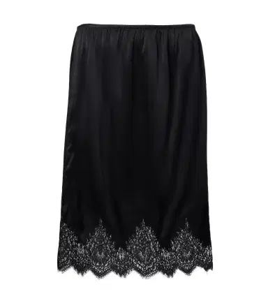 Nili Lotan Thea lace-trimmed silk midi skirt | Thumbnail 1 Nili Lotan Thea lace-trimmed silk midi skirt | Thumbnail 1