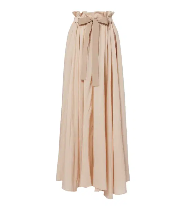 Striped maxi skirt
