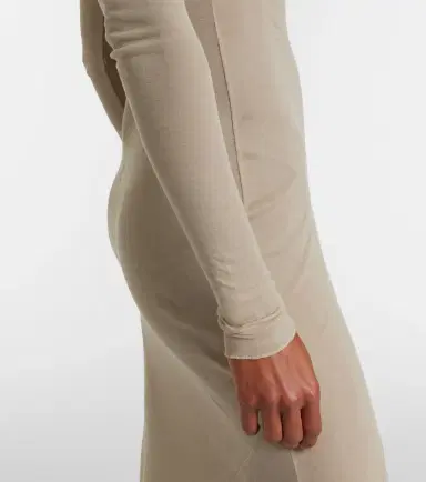 Mugler Cotton jersey gown | Thumbnail 3