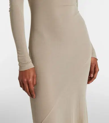 Mugler Cotton jersey gown | Thumbnail 4