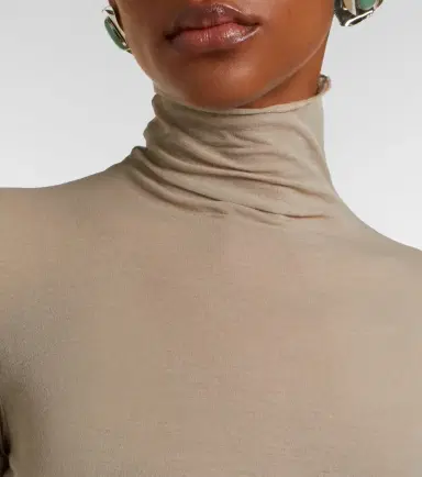 Mugler Cotton jersey gown | Thumbnail 6