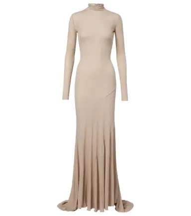 Mugler Cotton jersey gown | Thumbnail 1