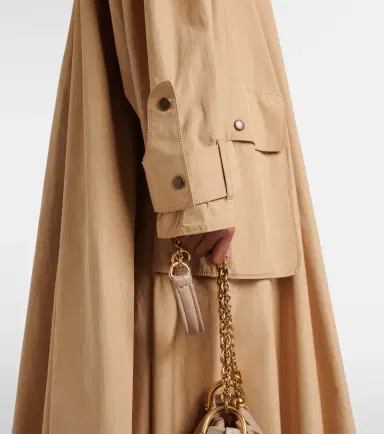 Chloé Chloé Scarf-detail cotton coat | Thumbnail 3 Chloé Chloé Scarf-detail cotton coat | Thumbnail 3