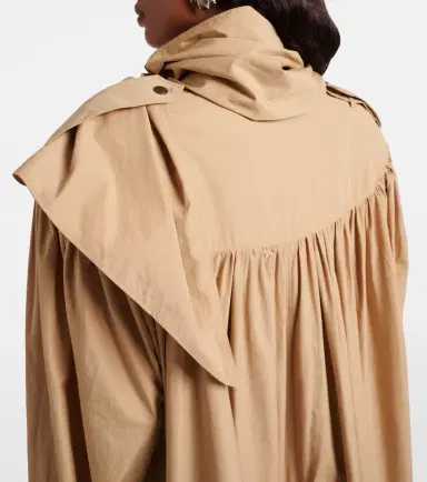 Chloé Chloé Scarf-detail cotton coat | Thumbnail 6 Chloé Chloé Scarf-detail cotton coat | Thumbnail 6