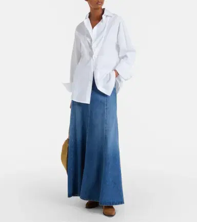 AG Jeans Tula denim maxi skirt | Thumbnail 4 AG Jeans Tula denim maxi skirt | Thumbnail 4