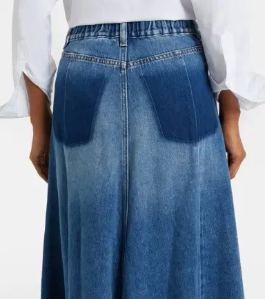 AG Jeans Tula denim maxi skirt | Thumbnail 6 AG Jeans Tula denim maxi skirt | Thumbnail 6