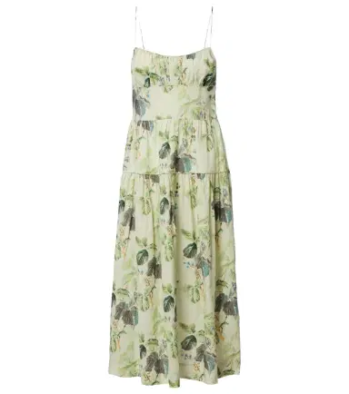 DÔEN Dôen Benoit floral ramie midi dress | Thumbnail 1