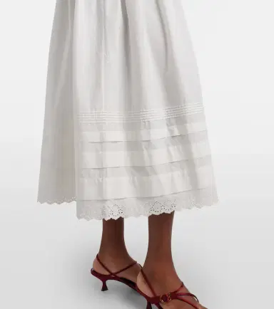 DÔEN Dôen Eliette cotton midi dress | Thumbnail 3