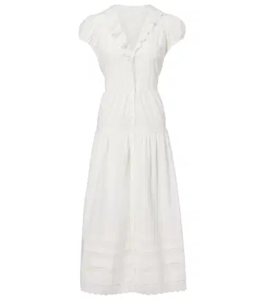 DÔEN Dôen Eliette cotton midi dress | Thumbnail 1