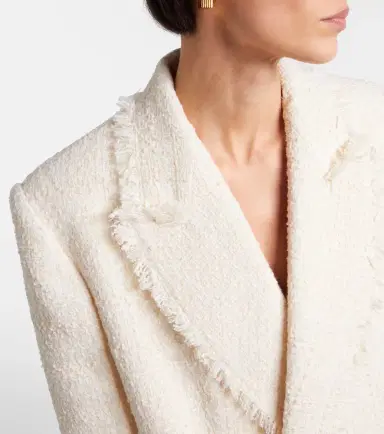 Balmain Double-breasted tweed jacket | Thumbnail 3