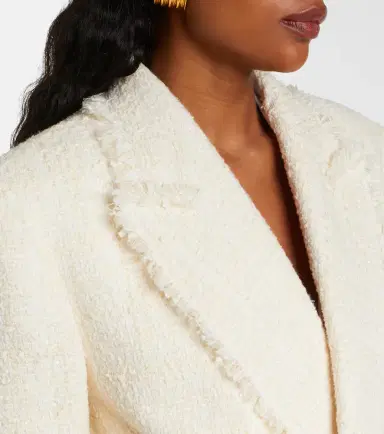 Balmain Double-breasted tweed jacket | Thumbnail 6