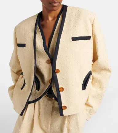 Blazé Milano Blazé Milano Riviera cotton-blend jacket | Thumbnail 2 Blazé Milano Blazé Milano Riviera cotton-blend jacket | Thumbnail 2