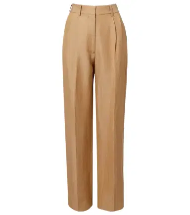 Blazé Milano Blazé Milano Fox linen-blend straight pants | Thumbnail 1