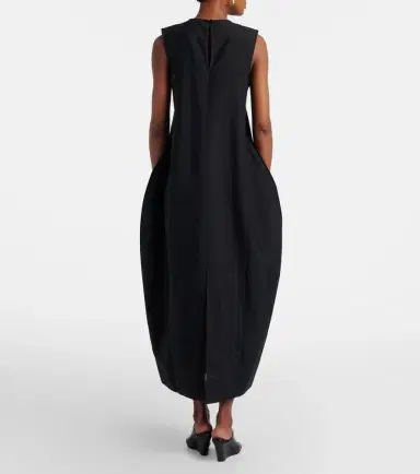 RÓHE Róhe Linen and silk-blend midi dress | Thumbnail 5 RÓHE Róhe Linen and silk-blend midi dress | Thumbnail 5