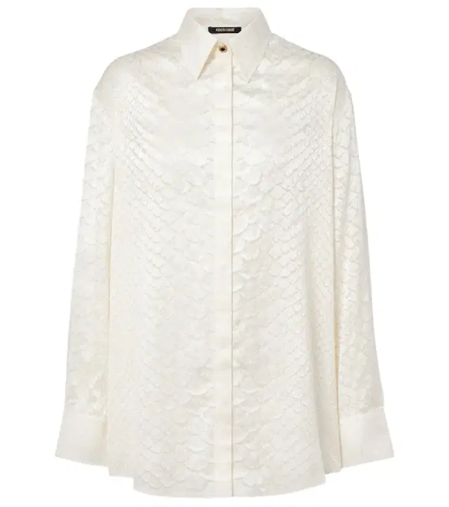 Snake-print shirt