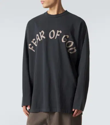 Fear of god Logo cotton jersey T-shirt | Thumbnail 2