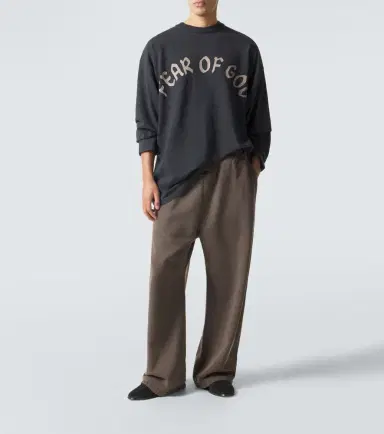 Fear of god Logo cotton jersey T-shirt | Thumbnail 5