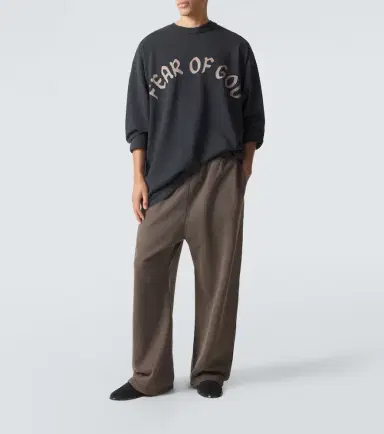 Fear of god Cotton jersey sweatpants | Thumbnail 4