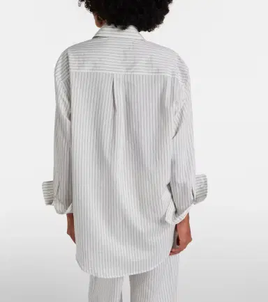 RÓHE Róhe Striped silk and cotton shirt | Thumbnail 3 RÓHE Róhe Striped silk and cotton shirt | Thumbnail 3